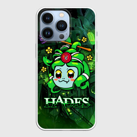 Чехол для iPhone 13 Pro с принтом Hades Dusa Gorgon в Кировске,  |  | Тематика изображения на принте: dusa | gorgon | hades | roguelike | бесконечные круги ада | горгона | компьютерная игра | мифология