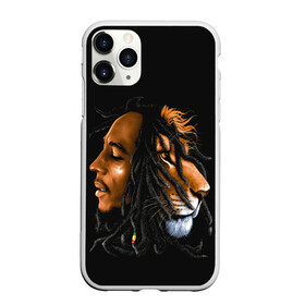 Чехол для iPhone 11 Pro матовый с принтом БОБ МАРЛИ в Кировске, Силикон |  | bob | face | jamaica | lion | marley | reggae | боб | дреды | лев | лицо | марли | музыка | портрет | регги | ямайка