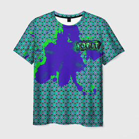 Мужская футболка 3D с принтом POP IT в Кировске, 100% полиэфир | прямой крой, круглый вырез горловины, длина до линии бедер | анти стресс | графити. | клякса | краски | симпл димпл