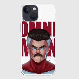 Чехол для iPhone 13 mini с принтом Омни Мен в Кировске,  |  | allen | invincible | omni man | omniman | superhero | алиен | аллен | инвинсибл | неуязвимый | омнимэн | супергерои