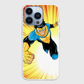 Чехол для iPhone 13 Pro с принтом Invincible в Кировске,  |  | Тематика изображения на принте: allen | invincible | omni man | omniman | superhero | алиен | аллен | инвинсибл | неуязвимый | омнимэн | супергерои