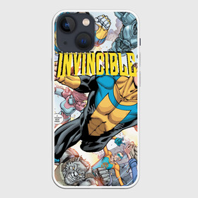 Чехол для iPhone 13 mini с принтом Неуязвимый в Кировске,  |  | allen | invincible | omni man | omniman | superhero | алиен | аллен | инвинсибл | неуязвимый | омнимэн | супергерои