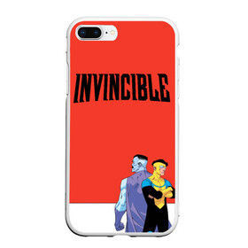 Чехол для iPhone 7Plus/8 Plus матовый с принтом Invincible в Кировске, Силикон | Область печати: задняя сторона чехла, без боковых панелей | allen | invincible | omni man | omniman | superhero | алиен | аллен | инвинсибл | неуязвимый | омнимэн | супергерои