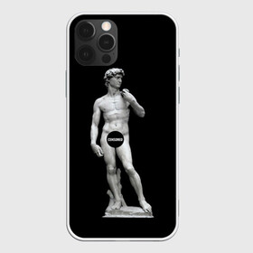 Чехол для iPhone 12 Pro Max с принтом David (Censored) в Кировске, Силикон |  | adam | censored | david | god | italia | michelangelo | адам | античность | архитектор | бог | буонарроти | век | давид | древность | италия | итальянский | картина | микеланджело | мыслитель | поэт | скульптор | скульптура