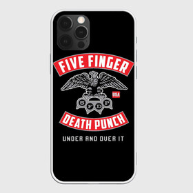 Чехол для iPhone 12 Pro Max с принтом Five Finger Death Punch (5FDP) в Кировске, Силикон |  | Тематика изображения на принте: 5fdp | america | death | ffdp | finger | five | hard | metal | music | punch | rock | skull | states | united | usa | америка | метал | музыка | рок | сша | хард | череп