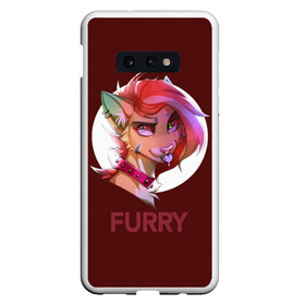 Чехол для Samsung S10E с принтом Furry fox в Кировске, Силикон | Область печати: задняя сторона чехла, без боковых панелей | furry | furry fox | антропоморфное животное | животные | зверь | лиса | фурри | человек