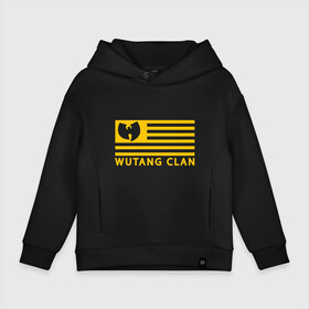 Детское худи Oversize хлопок с принтом Wu-Tang Flag в Кировске, френч-терри — 70% хлопок, 30% полиэстер. Мягкий теплый начес внутри —100% хлопок | боковые карманы, эластичные манжеты и нижняя кромка, капюшон на магнитной кнопке | Тематика изображения на принте: black | gza | hip hop | method man | music | new york | odb | old school | rap | rza | usa | wu tang | wu tang clan | аудио | винил | ву тэнг | граффити | диджей | кассета | микрофон | музыка | нью йорк | пластинка | рэп | рэпер | сша