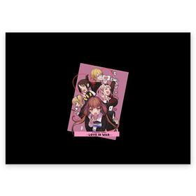 Поздравительная открытка с принтом Kaguya Sama Госпожа Кагуя в Кировске, 100% бумага | плотность бумаги 280 г/м2, матовая, на обратной стороне линовка и место для марки
 | Тематика изображения на принте: ahegao | anime | chika | fujiwara | girl | girls | is | kaguya | love | sama | senpai | waifu | war | аниме | ахегао | в | вайфу | войне | госпожа | девушка | кагуя | как | любви | манга | на | семпай | сенпай | тян | тяночка | чика