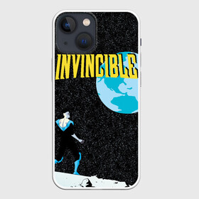 Чехол для iPhone 13 mini с принтом Invincible в Кировске,  |  | allen | invincible | omni man | omniman | superhero | алиен | аллен | инвинсибл | неуязвимый | омнимэн | супергерои