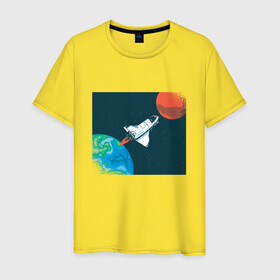 Мужская футболка хлопок с принтом Маск SpaceX миссия на марс в Кировске, 100% хлопок | прямой крой, круглый вырез горловины, длина до линии бедер, слегка спущенное плечо. | Тематика изображения на принте: earth | elon musk | mars | nasa | red planet | roscosmos | space | space shuttle | star | stars | астронавт | илон маск | класная планета | космический пейзаж | космонавт | летит на марс | наса | планета земля | роскосмос | спейс экс | спейс