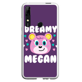 Чехол для Honor P Smart Z с принтом Dreamy Megan в Кировске, Силикон | Область печати: задняя сторона чехла, без боковых панелей | Тематика изображения на принте: animal crossing | game | games | анимал | играб игры | изабель | кросинг | кроссинг | мистер ресетти | том нук | энимал