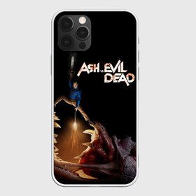 Чехол для iPhone 12 Pro Max с принтом Эш против демона в Кировске, Силикон |  | army of darkness | ash versus evil dead | ash williams | blood | book | boomstick | chainsaw | demon | groovy | gun | monster | necronomicon | zombie | армия тьмы | бензопила | бум палка | демон | зло | зомби | книга | кровь | монстр | некрономикон | ружь