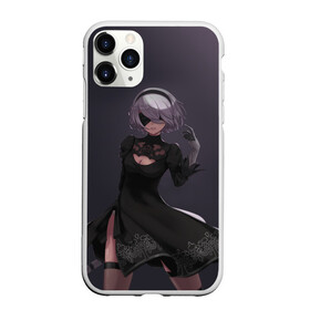 Чехол для iPhone 11 Pro матовый с принтом nier в Кировске, Силикон |  | 2b | ahegao | anime | girl | nier automata | replicant | waifu | аниме | ахегао | нир автомата | отаку | охегао | тян | тяночка