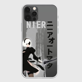 Чехол для iPhone 12 Pro Max с принтом nier в Кировске, Силикон |  | 2b | ahegao | anime | girl | nier automata | replicant | waifu | аниме | ахегао | нир автомата | отаку | охегао | тян | тяночка