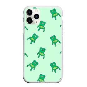 Чехол для iPhone 11 Pro матовый с принтом Froggy crossing в Кировске, Силикон |  | animal crossing | game | games | анимал | играб игры | изабель | кросинг | кроссинг | мистер ресетти | том нук | энимал