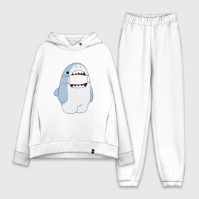 Женский костюм хлопок Oversize с принтом SHARK в Кировске,  |  | beer | best friends | covid | covid 19 | friends | incov | instagram | mem | shark | vk | vk мем | акула | акулы | блины | вирус | вк | вк мем | друзья | еда | инстаграм | коронавирус | лучшие друзья | маска | мем | прикол | самоизоляция