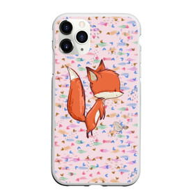 Чехол для iPhone 11 Pro матовый с принтом Лисичка и мышка в Кировске, Силикон |  | fox | foxy | животное | звери | лиса | лисенок | лисичка | милая | рыжая | фокс