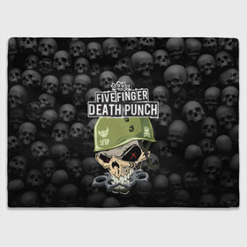 Плед 3D с принтом Five Finger Death Punch 5FDP (Z) в Кировске, 100% полиэстер | закругленные углы, все края обработаны. Ткань не мнется и не растягивается | Тематика изображения на принте: 5fdp | 5фдп | ffdp | five finger death punch | ivan moody | living the dream | zoltan bathory | альтернатива | грув метал | золтан батори | музыка | ню метал | рок | хард рок