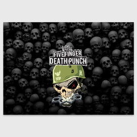 Поздравительная открытка с принтом Five Finger Death Punch 5FDP (Z) в Кировске, 100% бумага | плотность бумаги 280 г/м2, матовая, на обратной стороне линовка и место для марки
 | 5fdp | 5фдп | ffdp | five finger death punch | ivan moody | living the dream | zoltan bathory | альтернатива | грув метал | золтан батори | музыка | ню метал | рок | хард рок