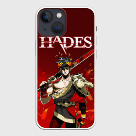 Чехол для iPhone 13 mini с принтом Hades Zagrei в Кировске,  |  | dionysus | hades | roguelike | zagrei | бесконечные круги ада | дионис | загрей | компьютерная игра | мифология