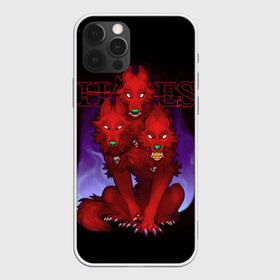 Чехол для iPhone 12 Pro Max с принтом Hades wolf в Кировске, Силикон |  | hades | roguelike | бесконечные круги ада | волк | компьютерная игра | красный | трехглавый