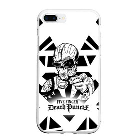 Чехол для iPhone 7Plus/8 Plus матовый с принтом Five Finger Death Punch в Кировске, Силикон | Область печати: задняя сторона чехла, без боковых панелей | Тематика изображения на принте: 5fdp | cмертельный удар пятью пальцами | f8 рок | ffdp | five finger death punch | metal | rock | золтан батори | метал | музыка | рок группы | рокерские