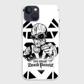 Чехол для iPhone 13 с принтом Five Finger Death Punch в Кировске,  |  | Тематика изображения на принте: 5fdp | cмертельный удар пятью пальцами | f8 рок | ffdp | five finger death punch | metal | rock | золтан батори | метал | музыка | рок группы | рокерские