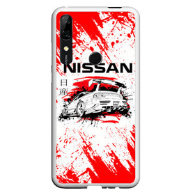 Чехол для Honor P Smart Z с принтом Nissan в Кировске, Силикон | Область печати: задняя сторона чехла, без боковых панелей | auto | drift | nissan | sport | авто | автомобили | автомобиль | автомобильные | бренд | внедорожники | дрифт | легковые | марка | спорт