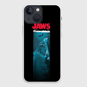 Чехол для iPhone 13 mini с принтом Челюсти в Кировске,  |  | jaws | jaws 2 | jaws movie | кино | челюсти | челюсти 2 | челюсти фильм