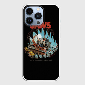 Чехол для iPhone 13 Pro с принтом Jaws cinema в Кировске,  |  | jaws | jaws 2 | jaws movie | кино | челюсти | челюсти 2 | челюсти фильм