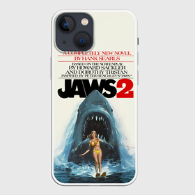 Чехол для iPhone 13 mini с принтом Jaws 2 в Кировске,  |  | jaws | jaws 2 | jaws movie | кино | челюсти | челюсти 2 | челюсти фильм