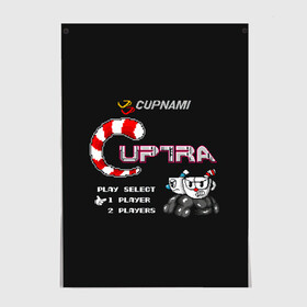 Постер с принтом CupHead x Contra в Кировске, 100% бумага
 | бумага, плотность 150 мг. Матовая, но за счет высокого коэффициента гладкости имеет небольшой блеск и дает на свету блики, но в отличии от глянцевой бумаги не покрыта лаком | 8 bit | arkade | contra | cup head | cuphead | game | games | аркада | игра | игры | кап хэд | капхед | контра | купа хэд | сгз руфв | сгзруфв | чашкоголовый