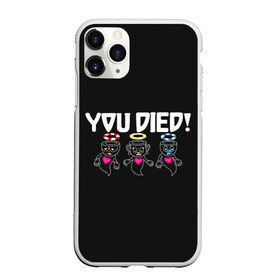 Чехол для iPhone 11 Pro матовый с принтом You Died в Кировске, Силикон |  | arkade | cup head | cuphead | game | games | аркада | игра | игры | кап хэд | капхед | купа хэд | сгз руфв | сгзруфв | чашкоголовый