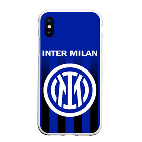 Чехол для iPhone XS Max матовый с принтом ИНТЕР МИЛАН / INTER MILAN в Кировске, Силикон | Область печати: задняя сторона чехла, без боковых панелей | fifa | football | football club internazionale milano | sport | uefa | английская премьер лига | интер | интернационале | италия. | лига финал | матч | милан | спорт | уефа | финал | фифа | футбол | футбольный клуб