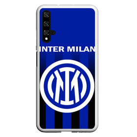 Чехол для Honor 20 с принтом ИНТЕР МИЛАН / INTER MILAN в Кировске, Силикон | Область печати: задняя сторона чехла, без боковых панелей | Тематика изображения на принте: fifa | football | football club internazionale milano | sport | uefa | английская премьер лига | интер | интернационале | италия. | лига финал | матч | милан | спорт | уефа | финал | фифа | футбол | футбольный клуб