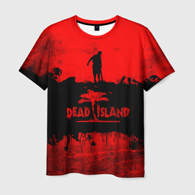 Мужская футболка 3D с принтом Island of blood в Кировске, 100% полиэфир | прямой крой, круглый вырез горловины, длина до линии бедер | Тематика изображения на принте: dead island | game | games | zombi | zomby | апокалепсис | апокалипсис | вуфв шыдфтв | дэд исланд | зомби | игра | игры | мертвый остров