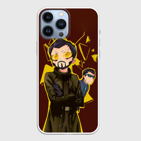 Чехол для iPhone 13 Pro Max с принтом Anime Adam Jensen в Кировске,  |  | cyberpunk | deus ex | game | games | адам дженсен | будущее | деус екс | деус экс | игра | игры | киберпанк