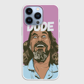 Чехол для iPhone 13 Pro с принтом 2939981 в Кировске,  |  | big lebowski | donney | dude | lebowski | the big lebowski | the dude | walter | большой лебовски | лебовски | чувак