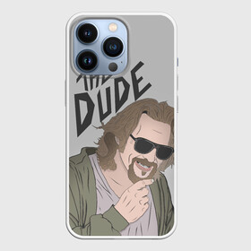 Чехол для iPhone 13 Pro с принтом The Dude в Кировске,  |  | big lebowski | donney | dude | lebowski | the big lebowski | the dude | walter | большой лебовски | лебовски | чувак