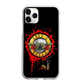 Чехол для iPhone 11 Pro Max матовый с принтом GUNS N ROSES в Кировске, Силикон |  | band | gnr | guns n roses | hardrock | metal | music | retro | rock | slash | usa | группа | метал | музыка | ретро | розы | рок | роуз | слэш | стволы