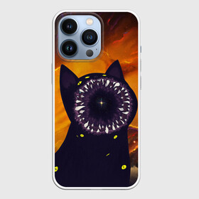 Чехол для iPhone 13 Pro с принтом Космический кот | Space Cat в Кировске,  |  | cat | cats | colors | galaxy | meow | paints | space | star
nebula | абстракция | вселенная | галактика | звезда | звезды | космический | кот | котик | котики | коты | кошка | кошки | красивая кошка | краски | мяу | планеты