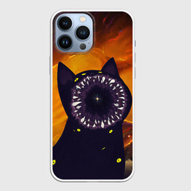 Чехол для iPhone 13 Pro Max с принтом Космический кот | Space Cat в Кировске,  |  | cat | cats | colors | galaxy | meow | paints | space | star
nebula | абстракция | вселенная | галактика | звезда | звезды | космический | кот | котик | котики | коты | кошка | кошки | красивая кошка | краски | мяу | планеты