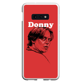 Чехол для Samsung S10E с принтом Donny The Big Lebowski в Кировске, Силикон | Область печати: задняя сторона чехла, без боковых панелей | Тематика изображения на принте: big lebowski | donney | dude | lebowski | the big lebowski | the dude | walter | большой лебовски | лебовски | чувак