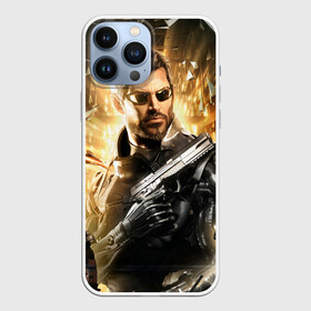 Чехол для iPhone 13 Pro Max с принтом Adam Jensen в Кировске,  |  | cyberpunk | deus ex | game | games | адам дженсен | будущее | деус екс | деус экс | игра | игры | киберпанк