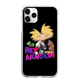 Чехол для iPhone 11 Pro Max матовый с принтом Hey Arnold (Predator) в Кировске, Силикон |  | Тематика изображения на принте: arnie | arnold | burt | gerald | hey | johanssen | martin | nickelodeon | predator | арни | арнольд | берт | джеральд | джохансен | мартин | мульт | мультфильм | никелодеон | хищник | шварценеггер | эй