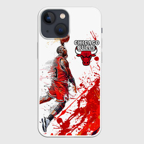 Чехол для iPhone 13 mini с принтом CHICAGO BULLS [9] в Кировске,  |  | basketball | bulls | chicago | chicago bulls | jordan | nba | баскетбол | джордан | нба | чикаго буллз