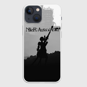 Чехол для iPhone 13 mini с принтом Nier Automata (Z) в Кировске,  |  | automata | bayonetta | drakengard | nier | nier automata | rpg | yorha | yorha 2b | компьютерная игра | ниэр | рпг