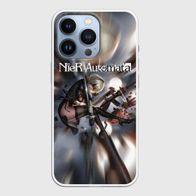 Чехол для iPhone 13 Pro с принтом YoRHa | Nier Automata (Z) в Кировске,  |  | automata | bayonetta | drakengard | nier | nier automata | rpg | yorha | yorha 2b | компьютерная игра | ниэр | рпг