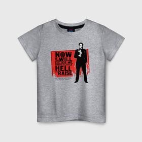 Детская футболка хлопок с принтом SPN Hell To Raise в Кировске, 100% хлопок | круглый вырез горловины, полуприлегающий силуэт, длина до линии бедер | crowley | sn | spn | supernatural | vdzabma | кроули | сверхъестественное | сн | спн