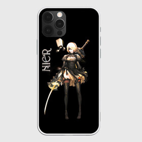 Чехол для iPhone 12 Pro Max с принтом Nier Automata 2B в Кировске, Силикон |  | 2b | action | b2 | nier automata | nier gestalt | nier replicant | ниар | ниар автомата | ниер автомата | нир | экшн